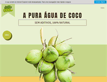 Tablet Screenshot of natucoco.com.br